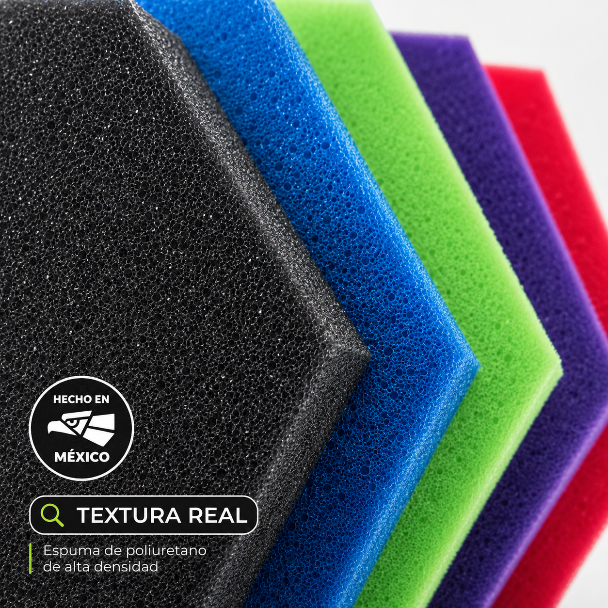 12 Pack Panel Hexagonal Premium 20x23x2.5cm Espuma Acústica