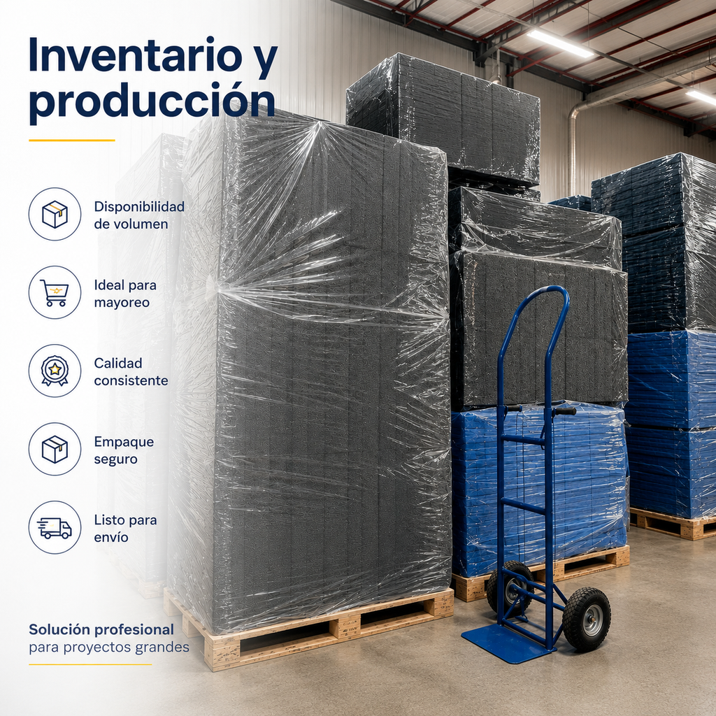 02 pack Panel Gigante Premium Ondulado 120x200 Cm Espuma Acústica