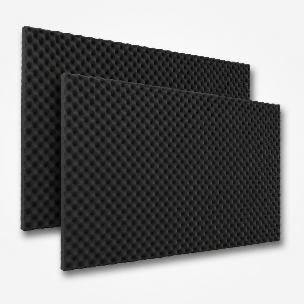 02 pack Panel Gigante Premium Ondulado 120x200 Cm Espuma Acústica