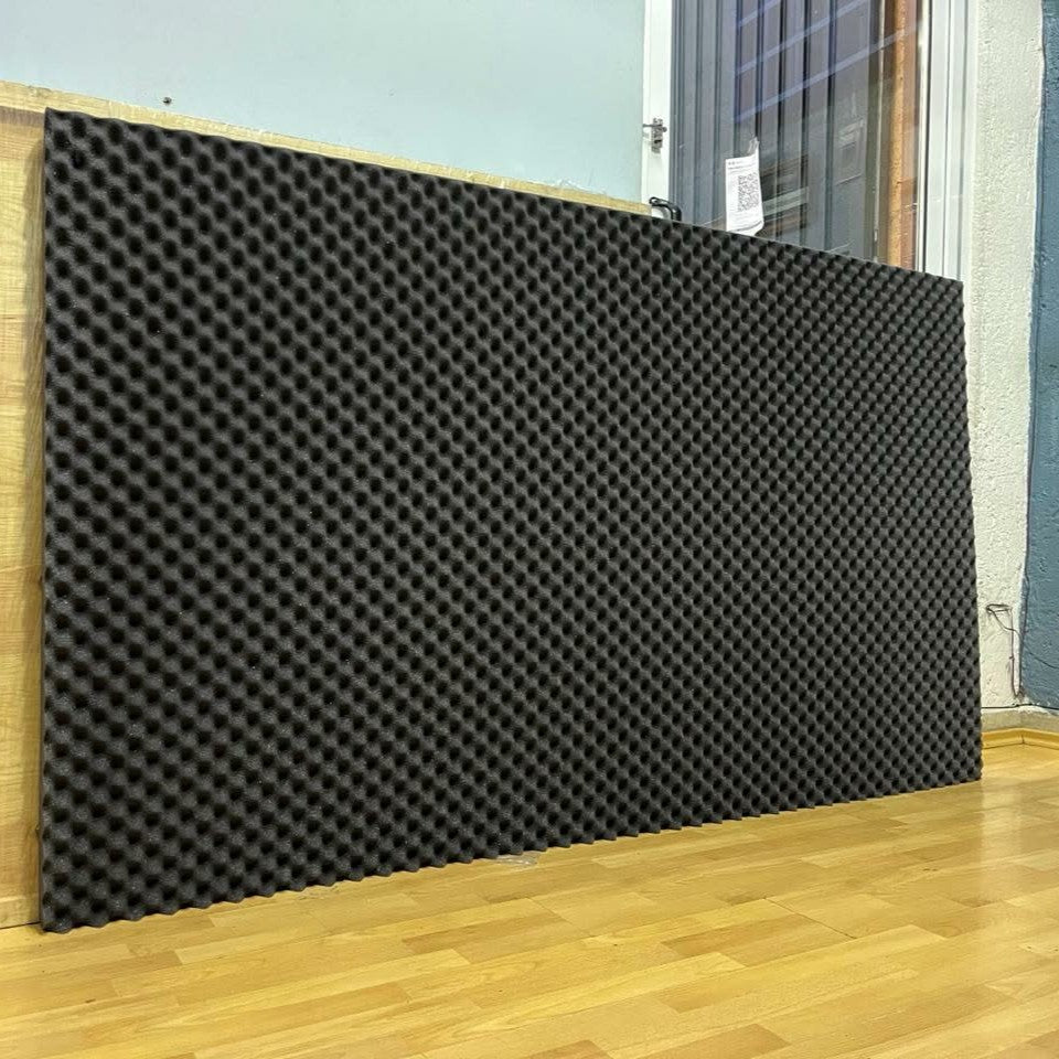 06 pack Panel Gigante Premium Ondulado 120x200 Cm Espuma Acústica